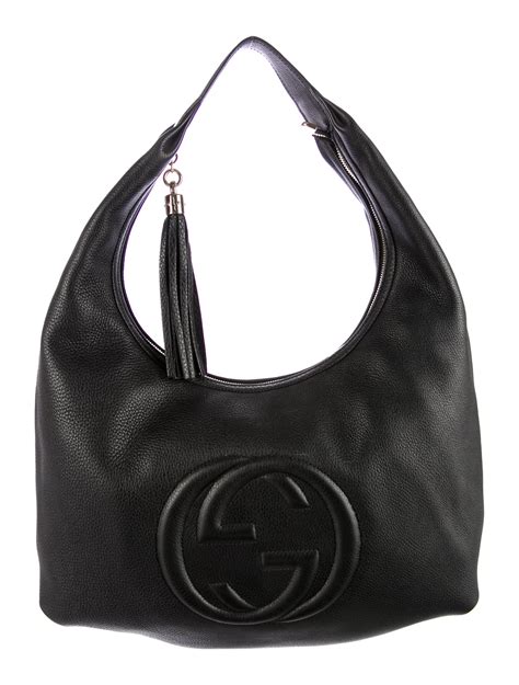 gucci black hobo|Gucci soho hobo mini.